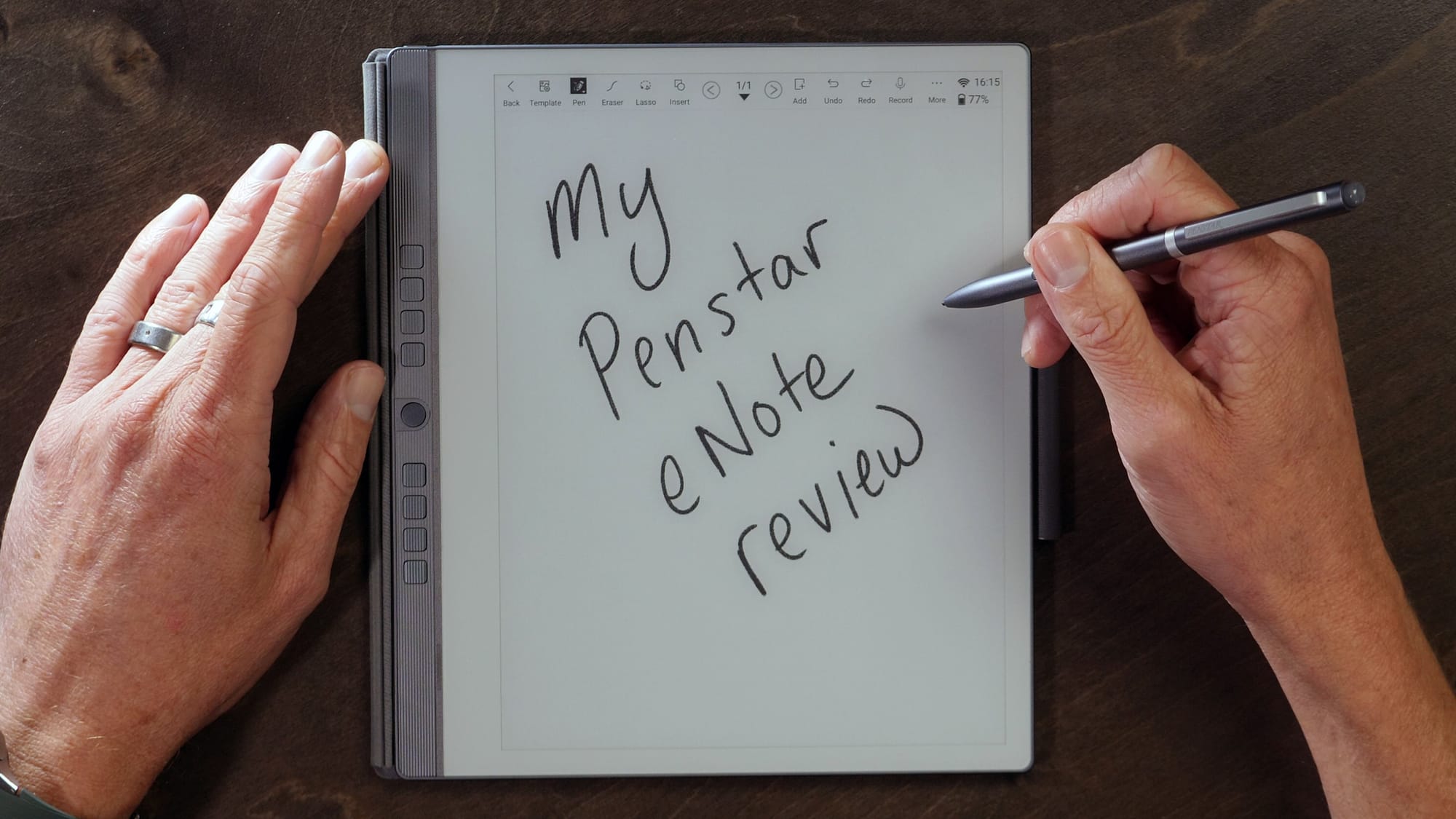 The Penstar eNote: A Budget-Friendly E-Ink Notepad with Impressive Features